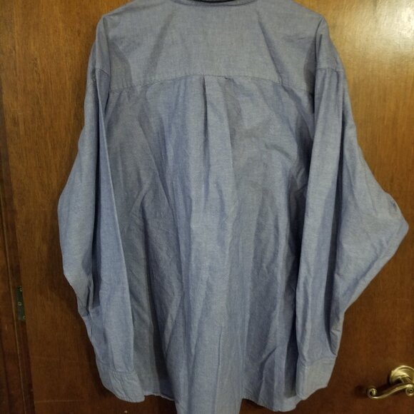 "French blue" 3XL Faded Glory long sleeve shirt - Picture 6 of 8